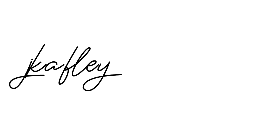 Signature of jkafley