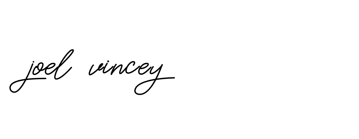 Signature of joel-vincey-