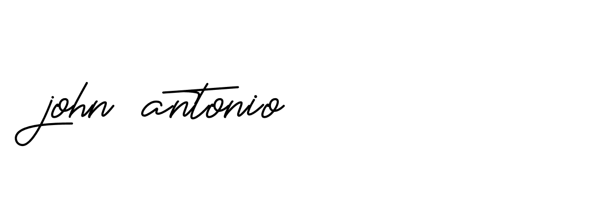 Signature of john-antonio-