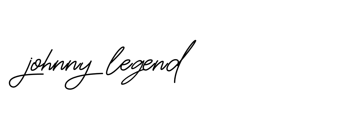 Signature of johnny-legend