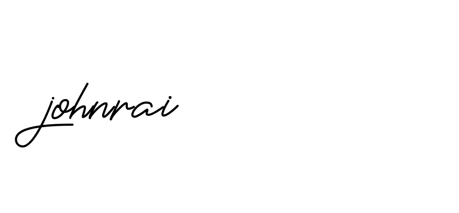 Signature of johnrai