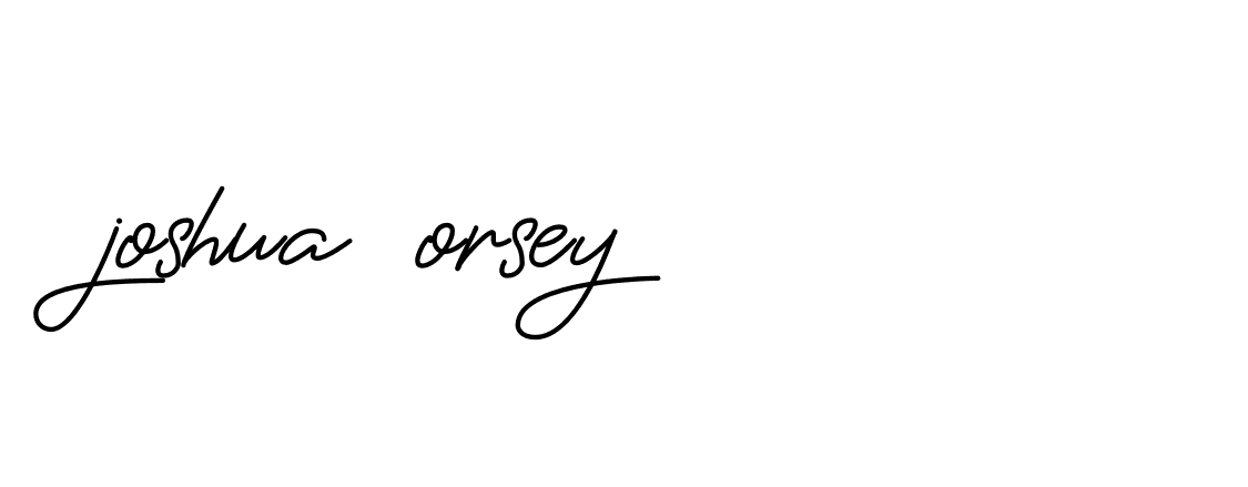 Signature of joshua-orsey