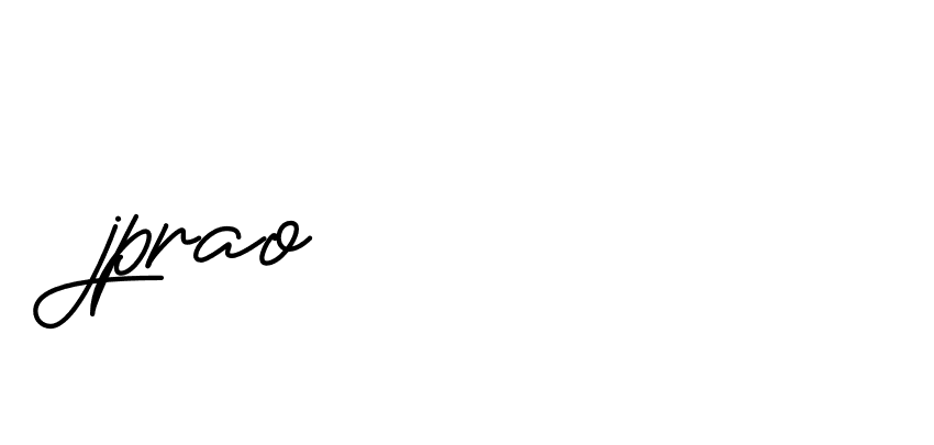 Signature of jprao