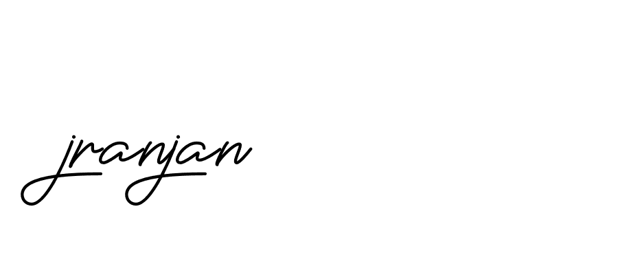 Signature of jranjan