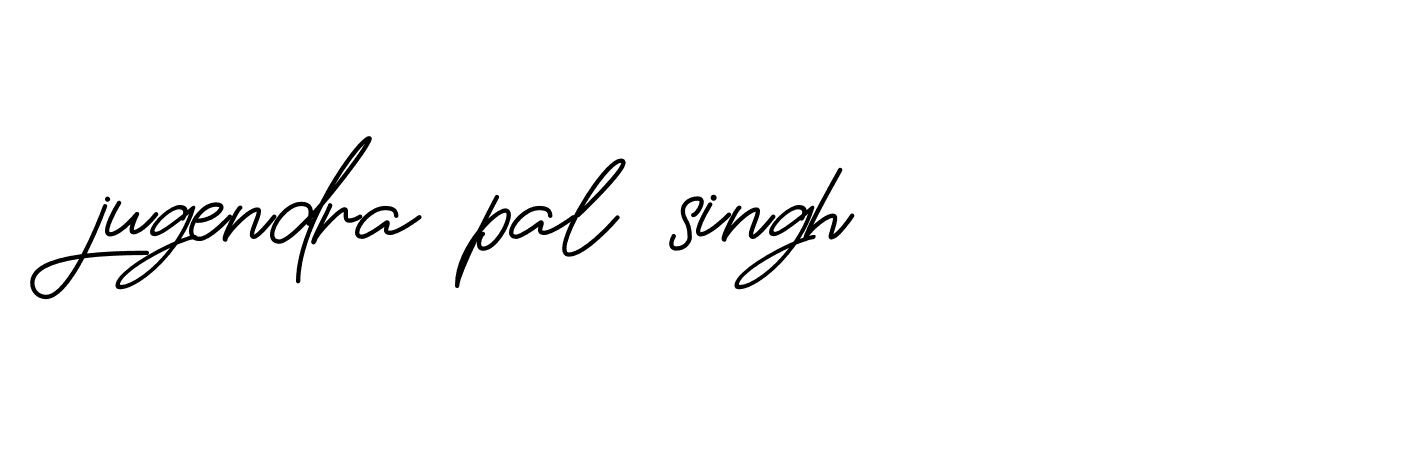 Signature of jugendra-pal-singh