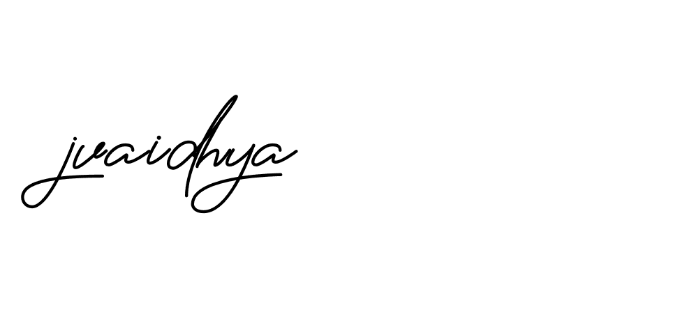 Signature of jvaidhya