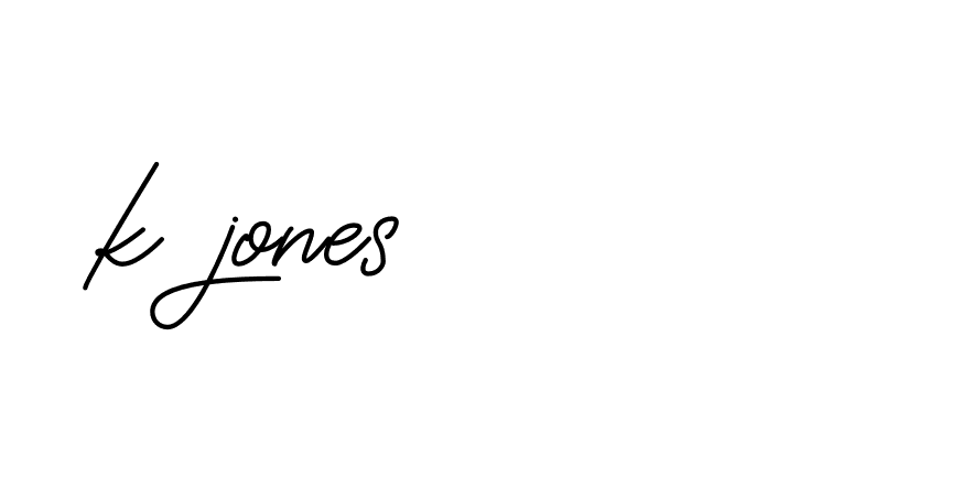 Signature of k-jones