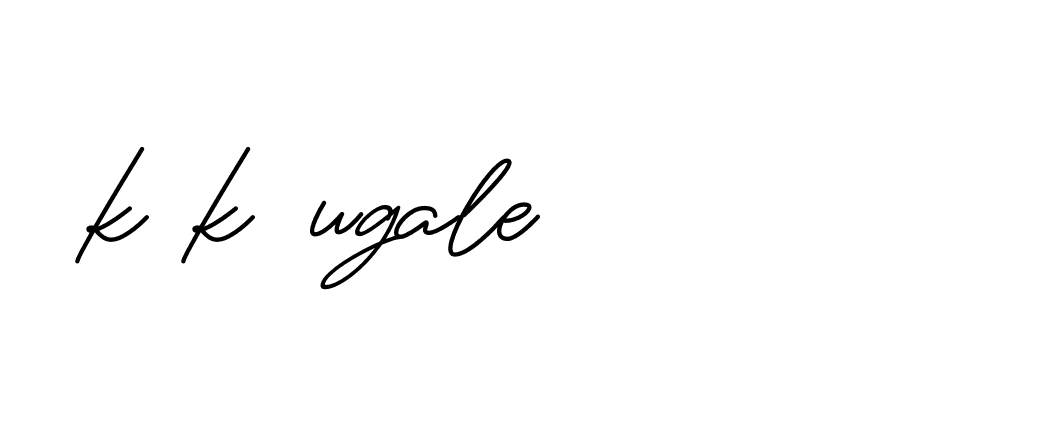 Signature of k-k-ugale