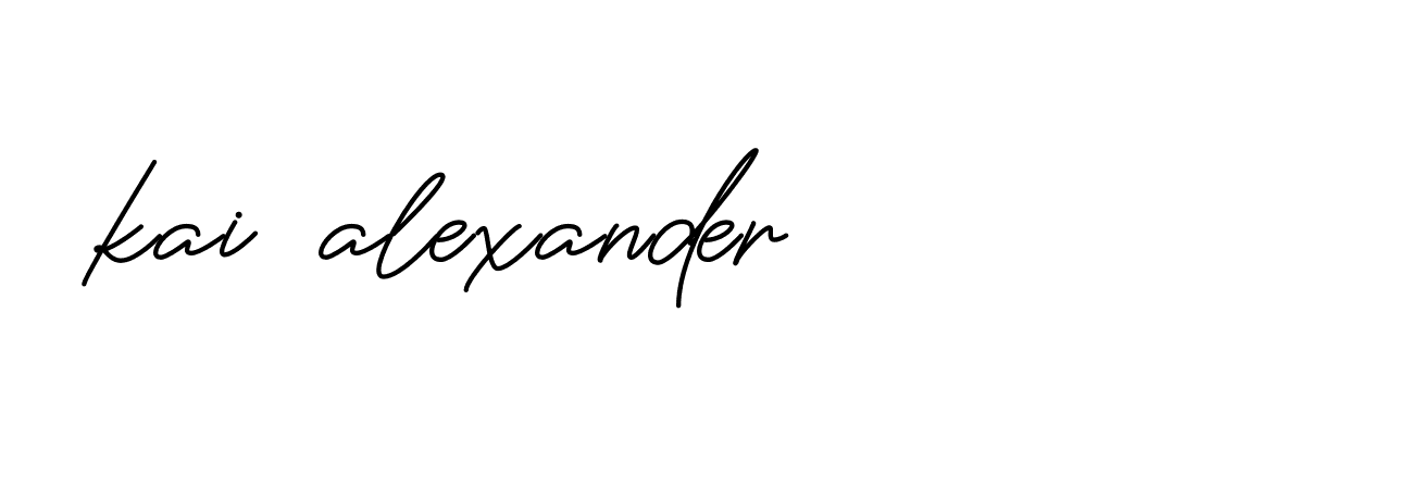 Signature of kai-alexander-