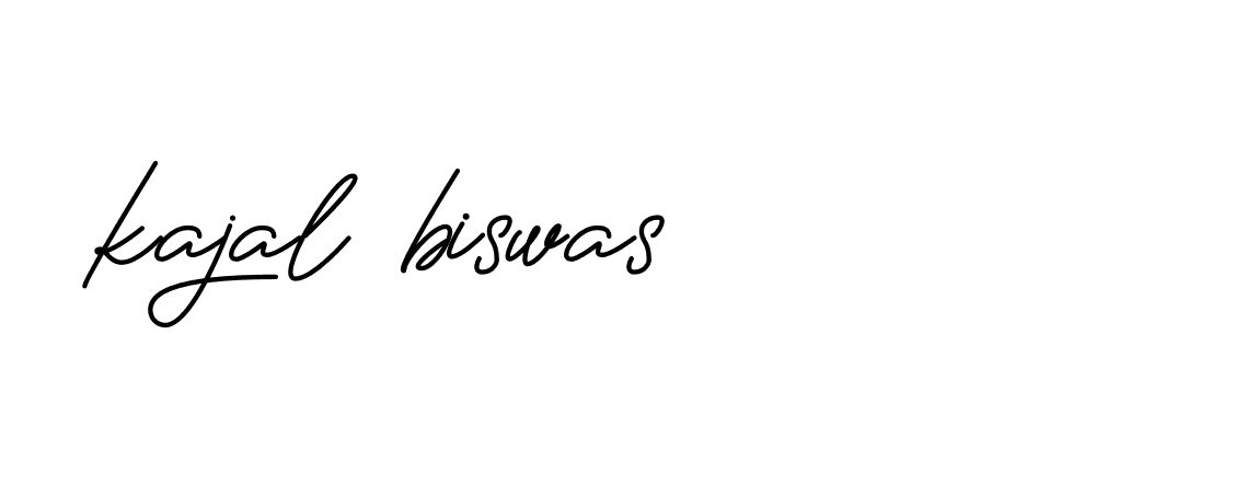 Signature of kajal-biswas