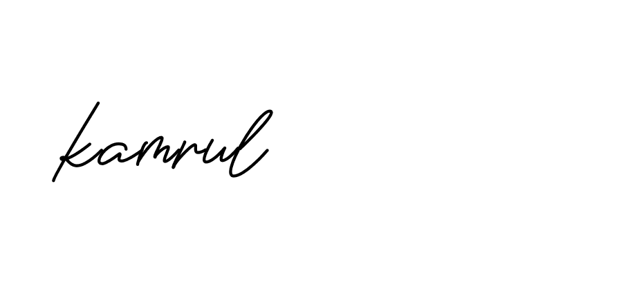 Signature of kamrul