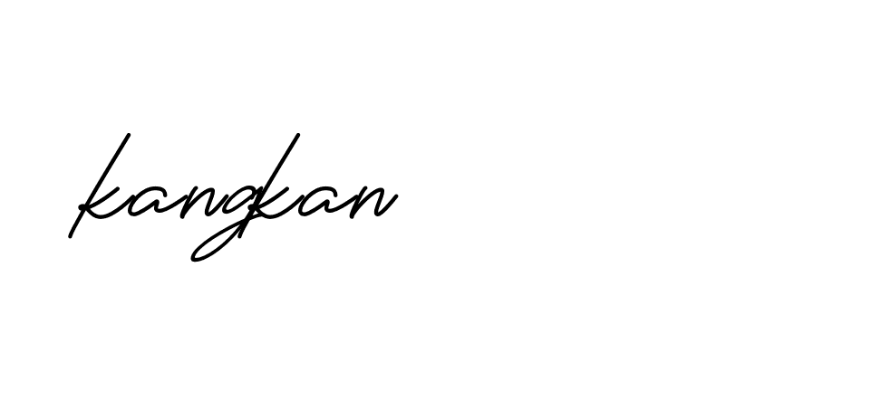 Signature of kangkan