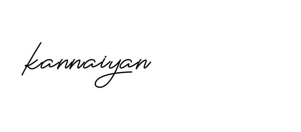 Signature of kannaiyan