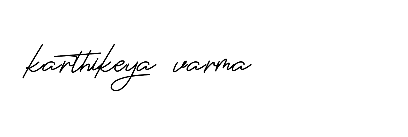 Signature of karthikeya-varma