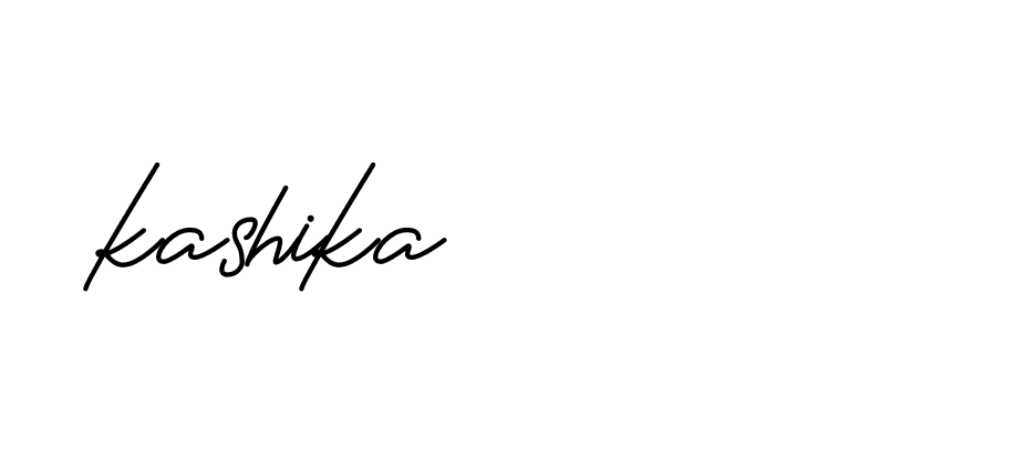 Signature of kashika