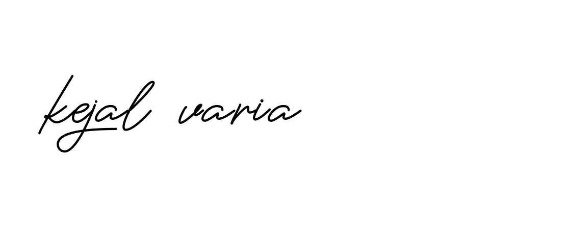 Signature of kejal-varia