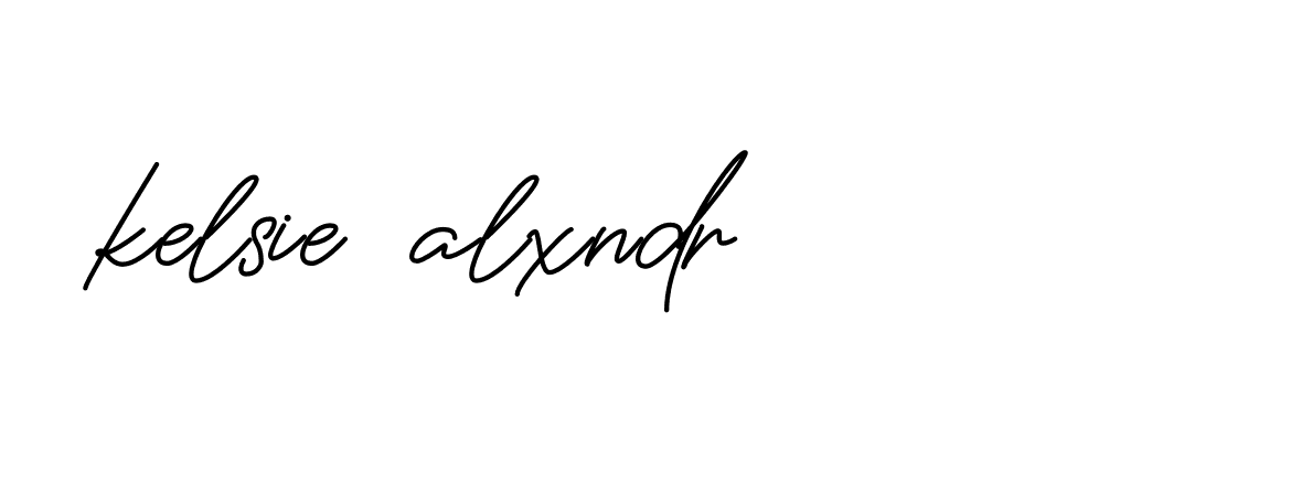 Signature of kelsie-alxndr