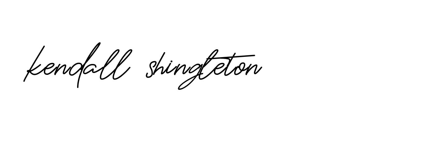 Signature of kendall-shingleton