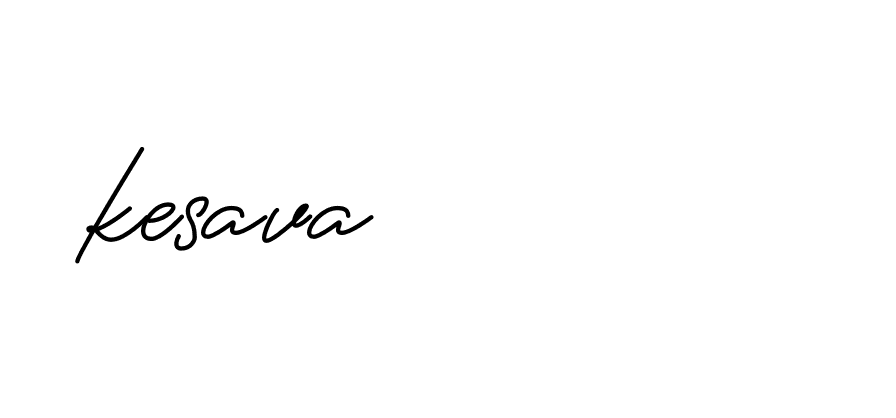 Signature of kesava