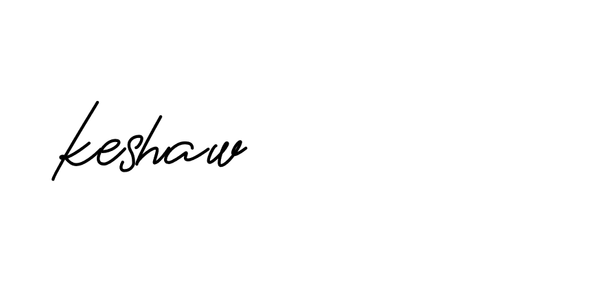 Signature of keshaw