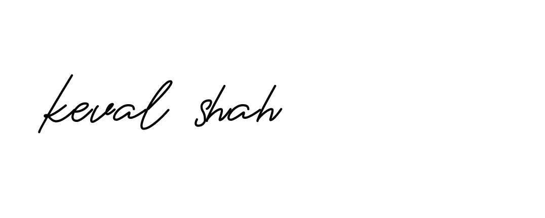 Signature of keval-shah