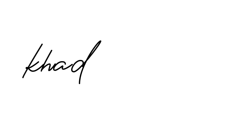 Signature of khad