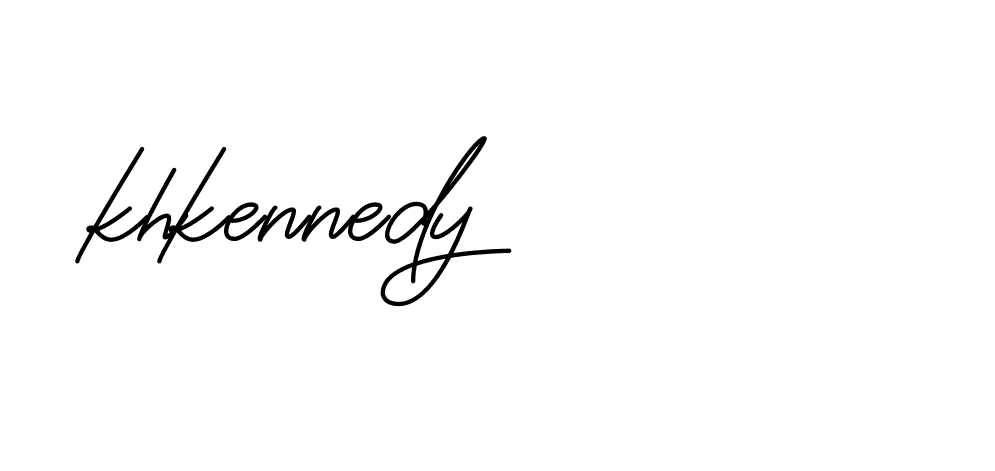 Signature of khkennedy