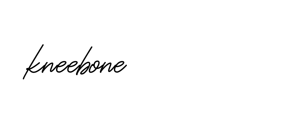 Signature of kneebone