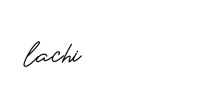 Signature of lachi