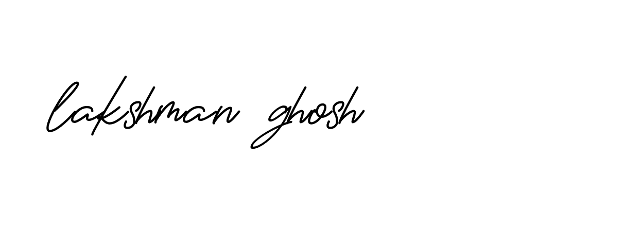 Signature of lakshman-ghosh