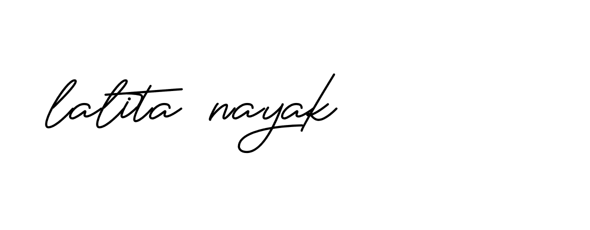 Signature of lalita-nayak