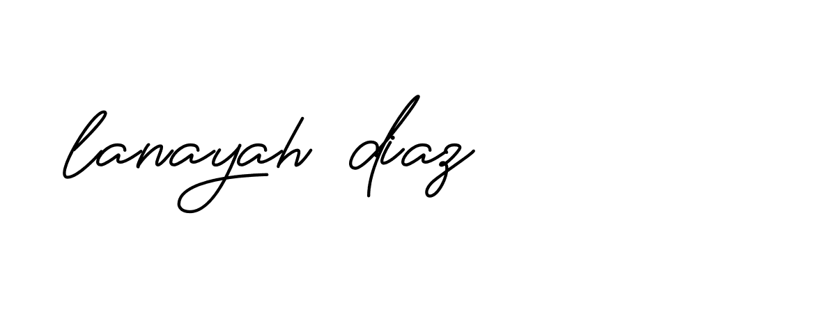 Signature of lanayah-diaz