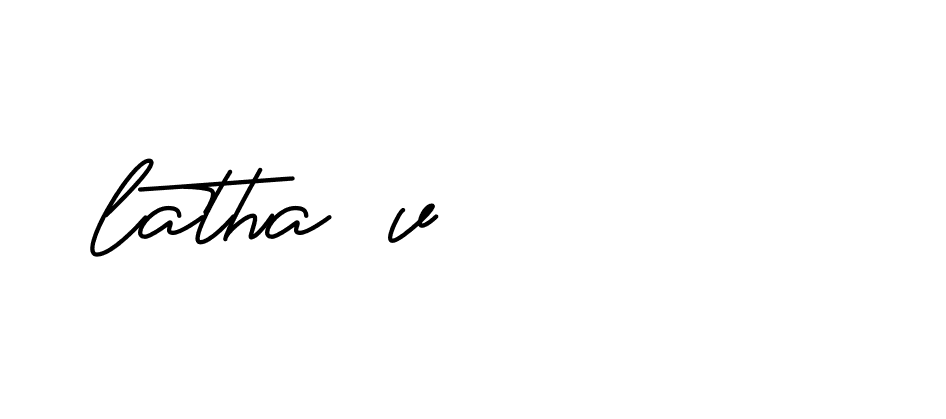 Signature of latha-v