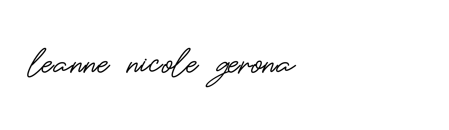 Signature of leanne-nicole-gerona