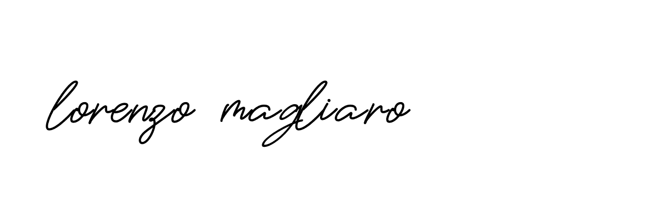 Signature of lorenzo-magliaro