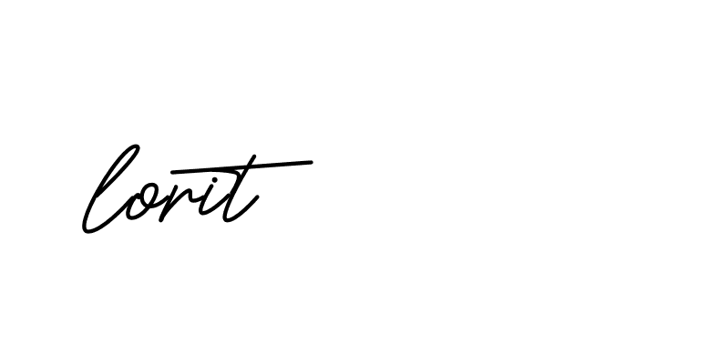 Signature of lorit