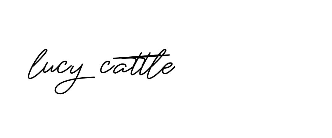 Signature of lucy-cattle