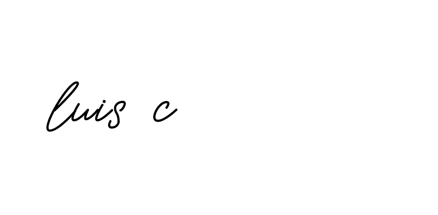 Signature of luis-c