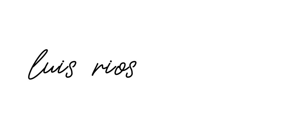 Signature of luis-rios