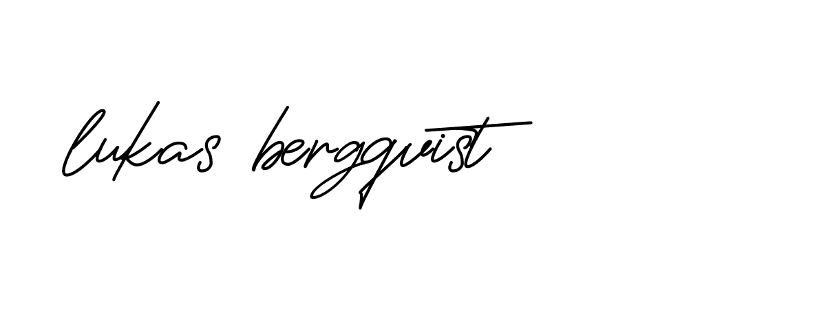 Signature of lukas-bergqvist