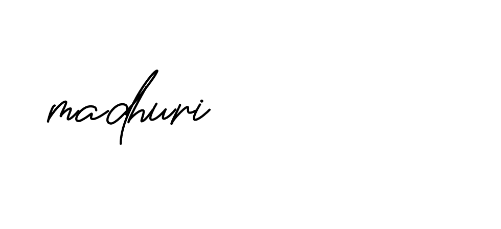 Signature of madhuri-