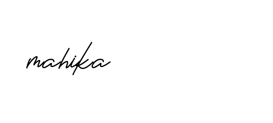 Signature of mahika-