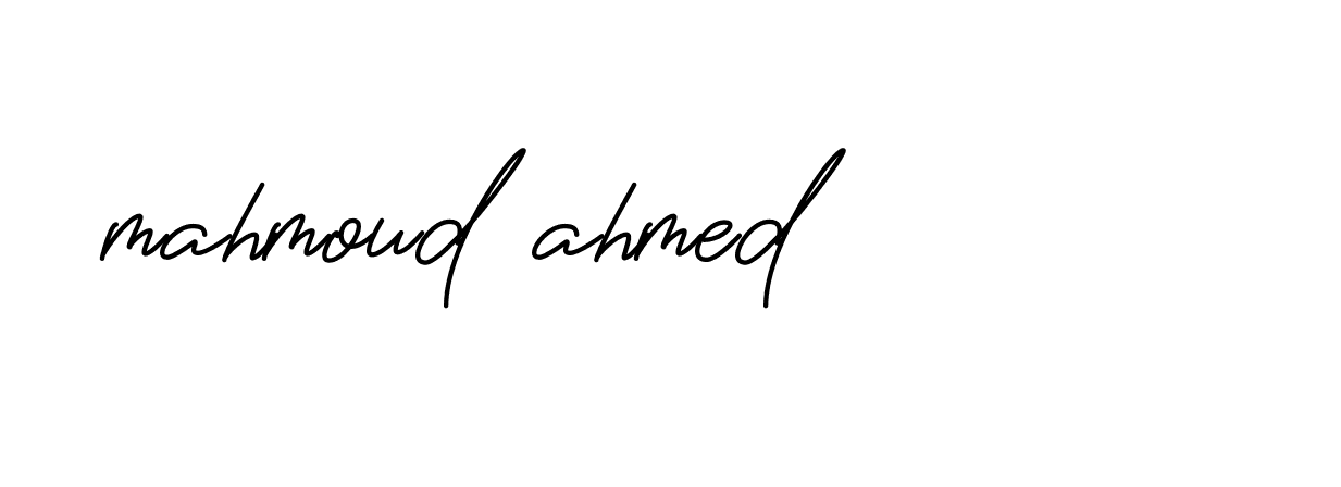 Signature of mahmoud-ahmed