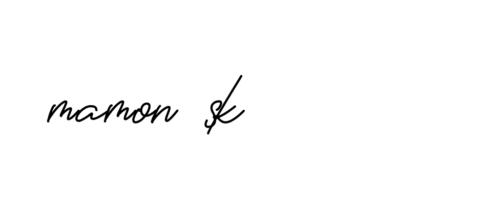 Signature of mamon-sk