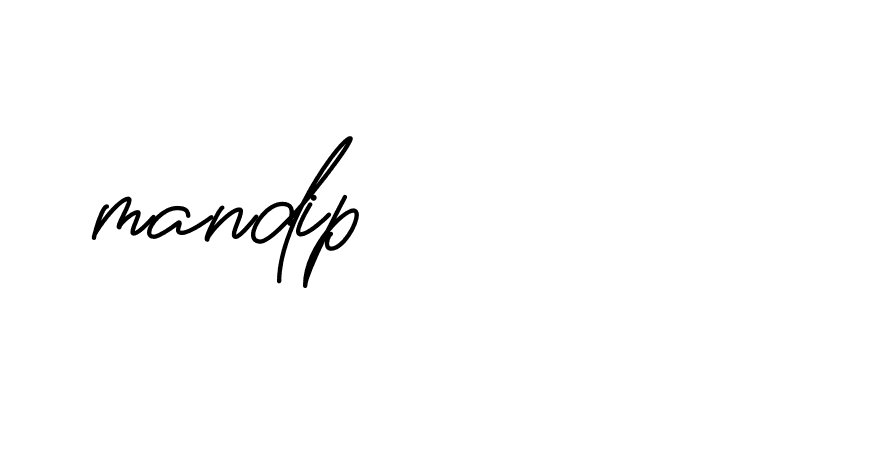 Signature of mandip