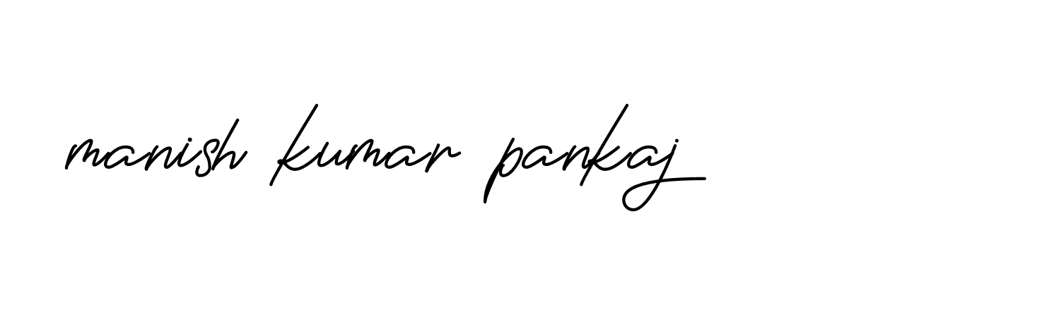 Signature of manish-kumar-pankaj