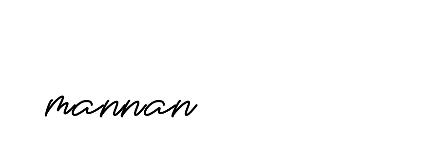 Signature of mannan