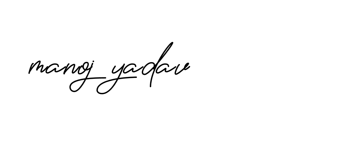 Signature of manoj-yadav