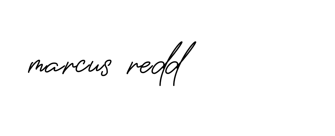 Signature of marcus-redd