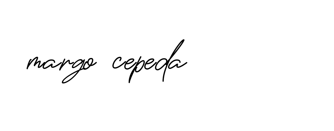 Signature of margo-cepeda